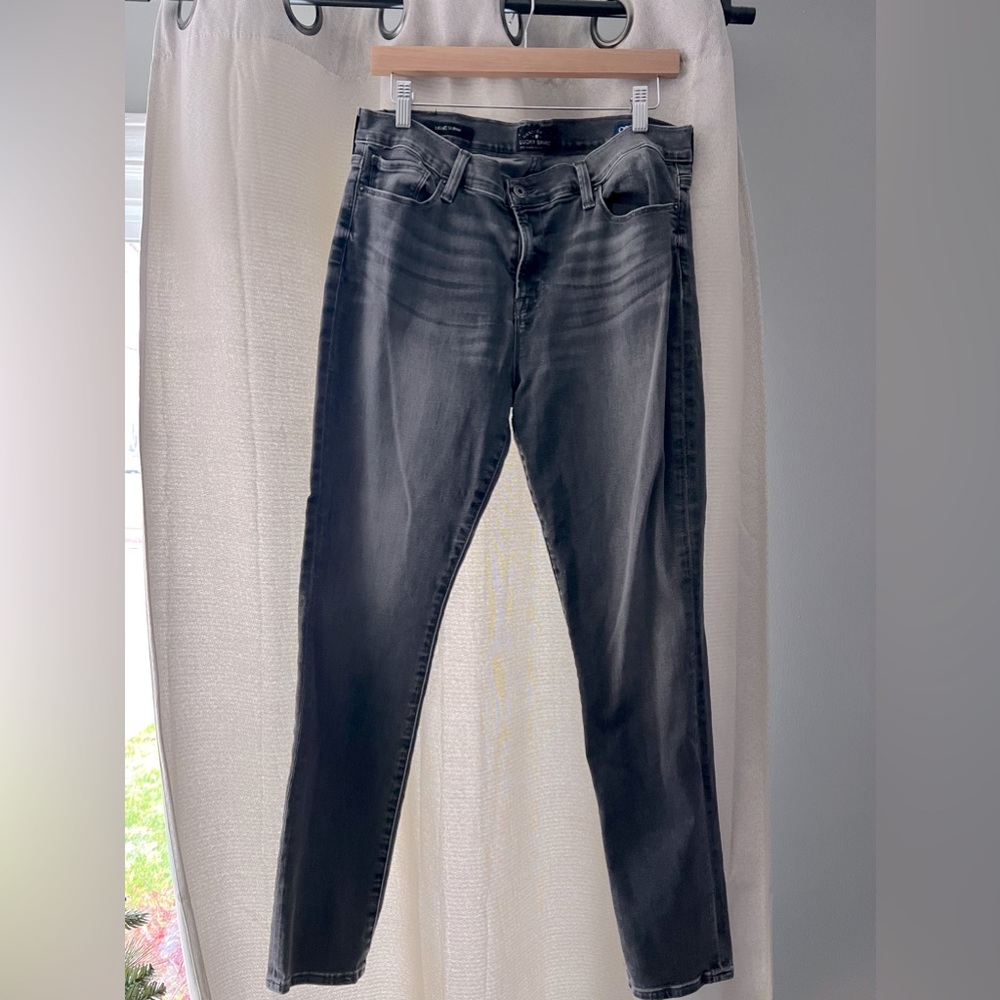 Lucky Brand Jeans Gray Size 14/32 Brooke Skinny